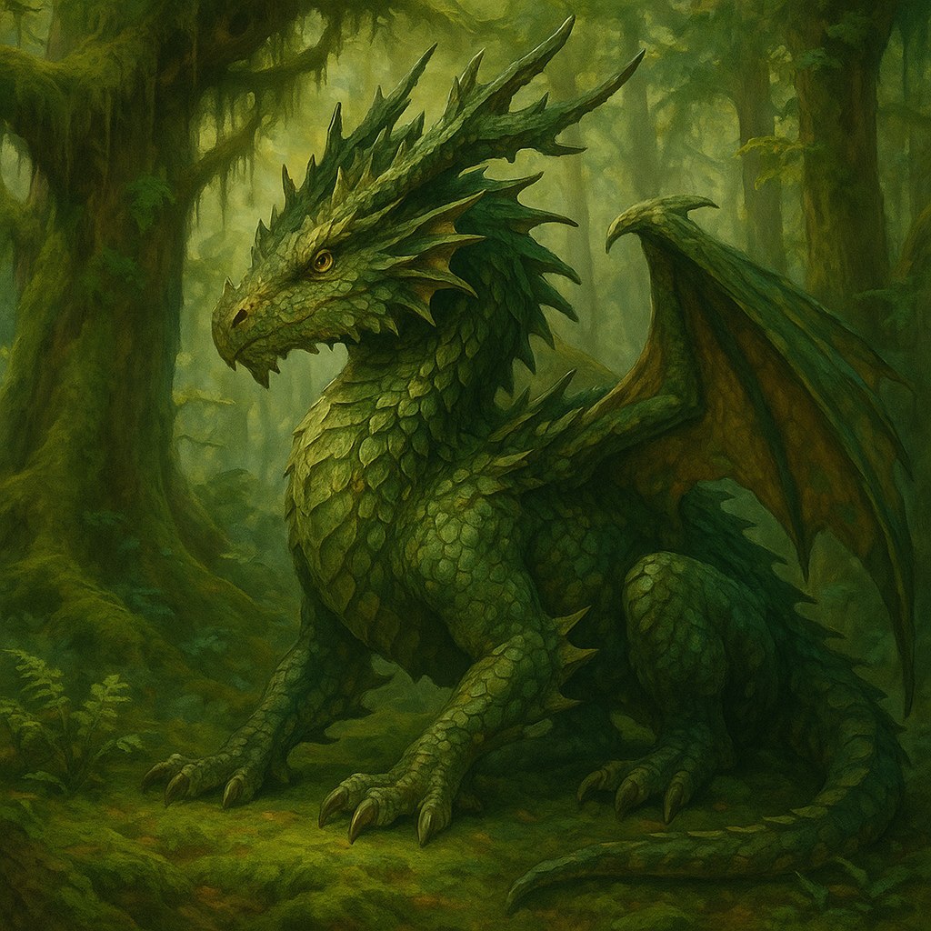 Image of a Forest Dragon
